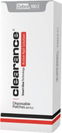 Clearance מדבקות שיוף צבע זברה 180 GRIT