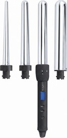 Cortex BEAUTY מסלסל שיער מקצועי 4 ב-1 65W עם ראשים מתחלפים כפפת הגנה תיק נשיאה ומארז מהודר Cortex