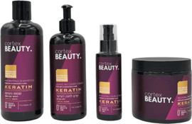 Cortex BEAUTY סט 4 מוצרים לשיקום שיער יבש ופגום מועשר בקרטין 100 מל