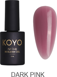 KOYO ג'ל בנייה DARK PINK בגודל 15 מל