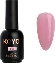 KOYO לק ג׳ל מס׳ 008 בסיס לפרנץ׳ בגודל 20 מל