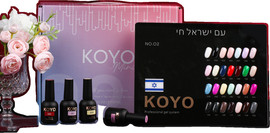 KOYO מזוודה 30 גוונים מארז 02 בגודל 10 מל