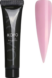 KOYO פוליג'ל NATURAL PINK בגודל 15 מל