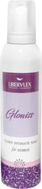 LIBERALEX קצף שטיפה אינטימי Glowiss בעל ניחוח רומנטי 200 מל מסדרת גלוויס
