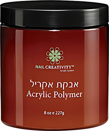 Nail Creativity אבקת אקריל 227 גרם | שקוף