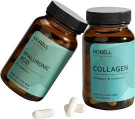 נוראל חבילת כמוסות Collagen + Hyaluronic Acid