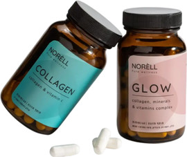 נוראל חבילת כמוסות GLOW + Collagen