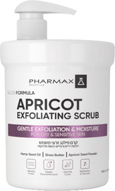 Pharmax קרם פילינג זרעי משמש 1000 מל