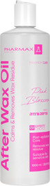 Pharmax שמן להסרת שעווה פריחה ורודה 1000 מל