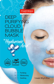 PUREDERM מסכת בועות חומצה היאלורונית Hyaluronic Acid