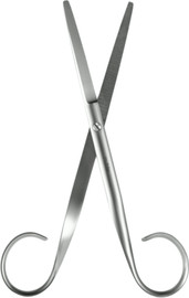 Rubis מספריים עם להבים ישרים