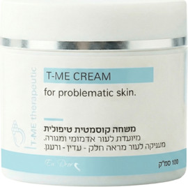 T-ME קרם טימי לעור אדמומי ומגורה 100 מל
