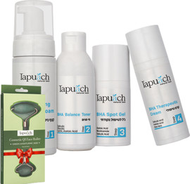תפוח מארז טיפול מקצועי לעור שמן ואקנתי – BHA SYSTEM