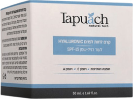 תפוח קרם לחות (היאלורוני) לעור רגיל עד שמן SPF15 בגודל 50 מ"ל