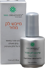 Nail Creativity מייבש לק מהיר 15 מ”ל