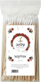 עלמה אפליקטור דק - מארז 100 יח'