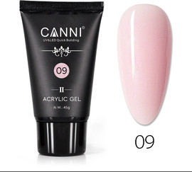 Canni פוליג’ל 45 מ”ל ורוד גליטר 9