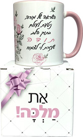 פלא גיפט ספל דגם השראה של מורה