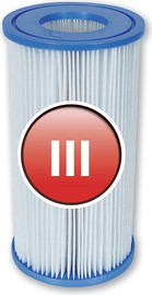 BESTWAY פילטר מס' BESTWAY 3 ל 1500 גלון 58012