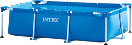 INTEX ערכת הכל כלול פרימיום בריכת INTEX עמודים מלבנית 65*160*260 דגם 28271P