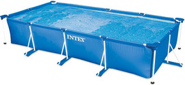 INTEX ערכת הכל כלול פרימיום בריכת INTEX עמודים מלבנית 84*220*450 דגם 28273P