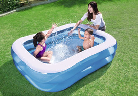BESTWAY בריכת BESTWAY מלבנית מתנפחת,51*150*201 דגם 54005