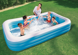 BESTWAY בריכת BESTWAY מלבנית מתנפחת,56*183*305 דגם 54009