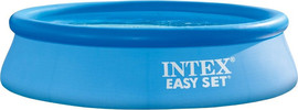 INTEX בריכת הקמה מהירה (בריכת שפה מתנפחת) קוטר 305 עומק 76 INTEX דגם 28120
