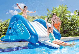 INTEX מגלשה מתנפחת INTEX לשפת הבריכה, דגם 58849