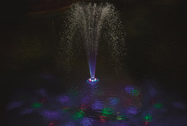 BESTWAY מזרקה משולבת עם תאורת לד (LED) צפה במים BESTWAY לבריכות ביתיות, דגם 58493
