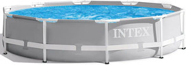 INTEX ערכת הכל כלול פרימיום בריכת INTEX עמודים עגולה קוטר 305 עומק 76 דגם 26700P