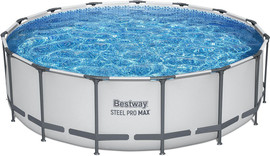 BESTWAY בריכת BESTWAY אולטרה קוטר 457 עומק 122 Steel Pro MAX דגם 56438