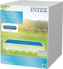 INTEX כיסוי תרמי/סולארי INTEX לבריכה 366*732 28017
