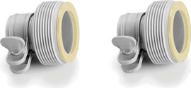 INTEX זוג מתאמי צינורות 32/38 מ''מ INTEX דגם 29061