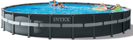 INTEX בריכת INTEX אולטרה קוטר 610 עומק 122 סדרת ULTRA XTR דגם 26334