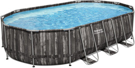 BESTWAY בריכת BESTWAY אולטרה אובלית 122*366*610