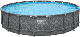 BESTWAY בריכת APX365 BESTWAY אולטרה עגולה 132*610