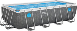 BESTWAY ערכת הכל כלול פרימיום בריכת BESTWAY אולטרה 122*244*488 סדרת STEEL PRO MAX עם 4 חלונות מקט 561MBP