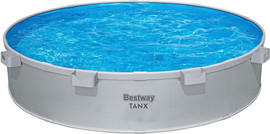 BESTWAY בריכת BESTWAY מתכתית עגולה 61*305 סדרת TANX דגם 561RW דגם חדש 2026