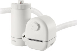 INTEX משאבת סינון מים 5678 ליטר/1500 גלון בשעה INTEX + פילטר, דגם C1500 מסדרת KRYSTAL CLEAR מק''ט 26636