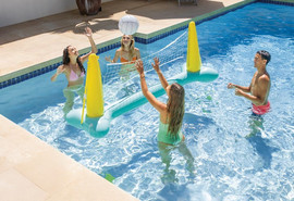 INTEX משחק כדורעף מתנפח צף של INTEX הכולל כדור מתנפח, מקט 56508