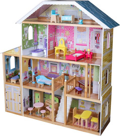 KIDSTORE בית בובות לילדים/ות מעץ דגם מאיה, מק''ט AW06A358
