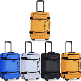 ROLLNIK Pack&Roll - תיק דאפל טרולי רך 21" מתאים לעלייה למטוס