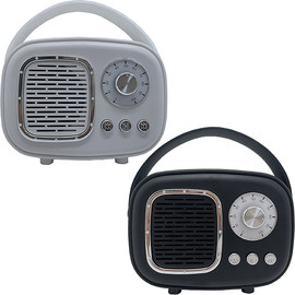פוטו נגבה רדיו רמקול "רטרו" Bluetooth עוצמתי 5W