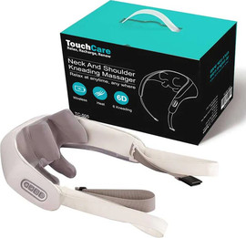 TouchCARE חגורת עיסוי שיאצו אגודלים נטענת TouchCare TC-505