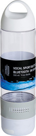 h2o pro "טריטן" רמקול Bluetooth 3W משולב בקבוק ספורט 500 מ"ל מבית H2O-Pro
