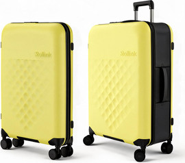 ROLLNIK מזוודת 26״ Flex - 360 Spinner | המזוודה המתקפלת הדקה ביותר בעולם ממותג המזוודות החכמות Rollink