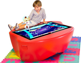 DST עמדת אינטראקטיבית שולחן ילדים 32 Inch Education LCDTouchTablefor Kids