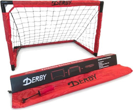 Derby שער כדורגל מתקפל מפלסטיק 91*61*61 סמ PSG-07 מבית DERBY