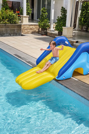 BESTWAY מגלשה מתנפחת לבריכה הביתית (247*124*100 סמ) 52453 מבית BESTWAY